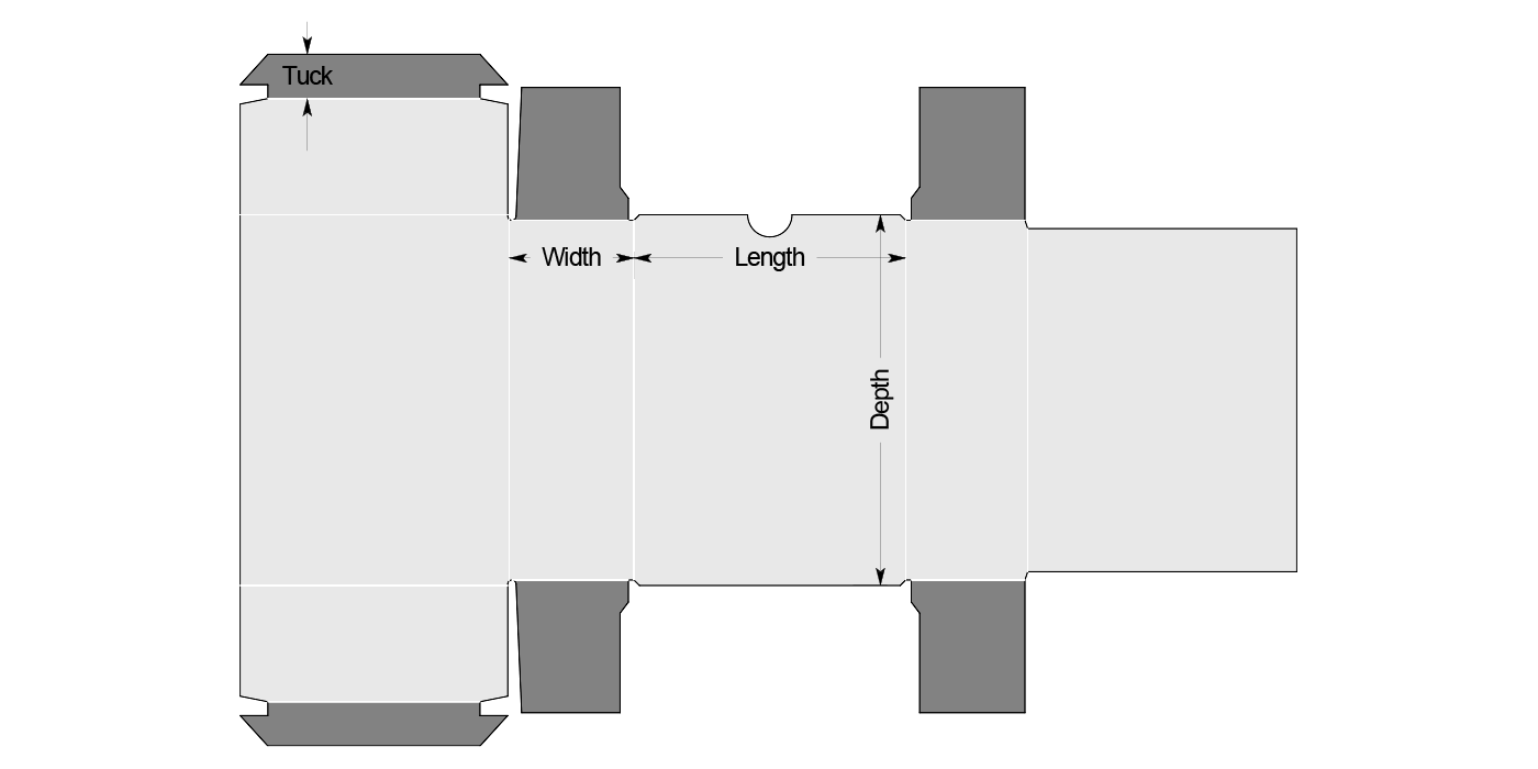 E004_Straight Tuck 5PF - View 2